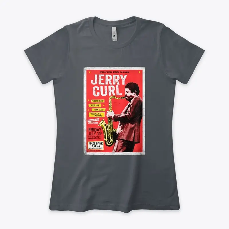 Jerry Curl Poster Tee