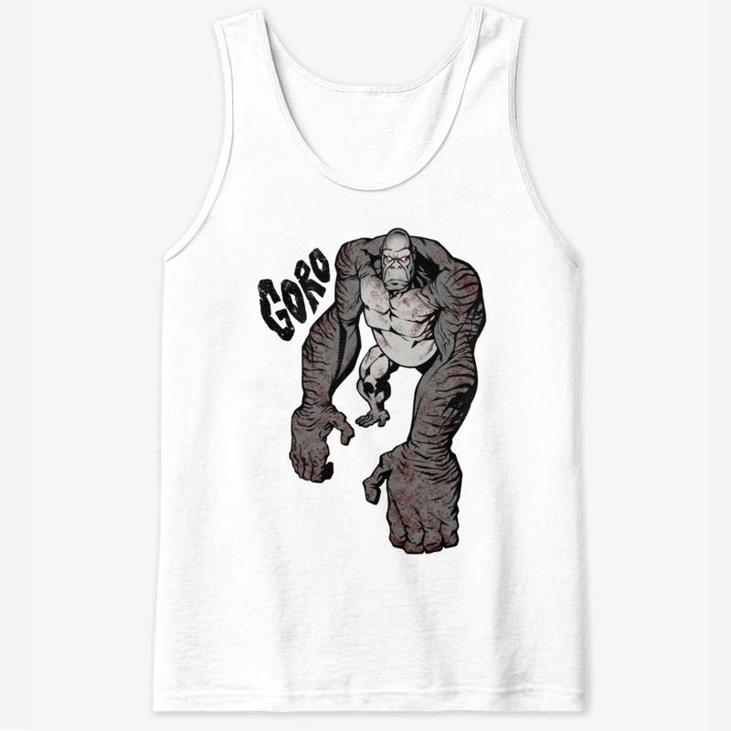 GORO The Mutant Primate White T-Shirt