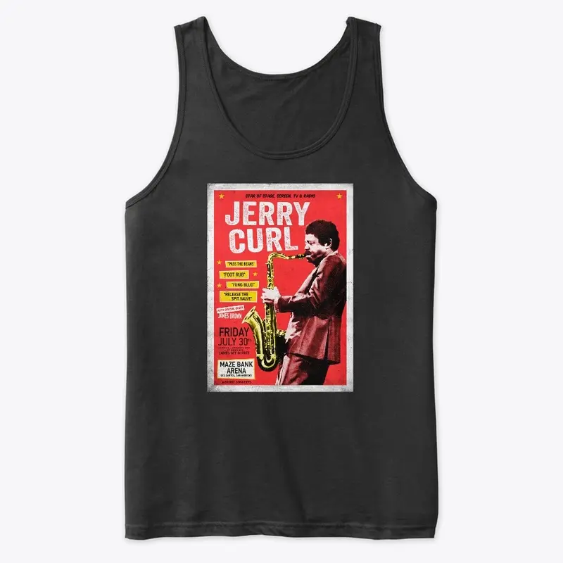 Jerry Curl Poster Tee